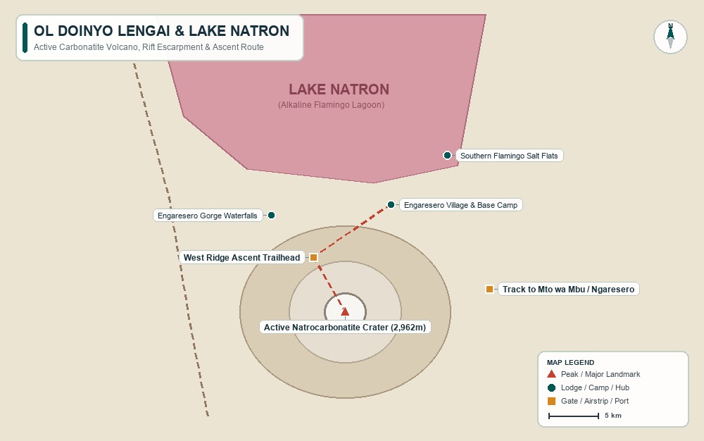Ol Doinyo Lengai map preview